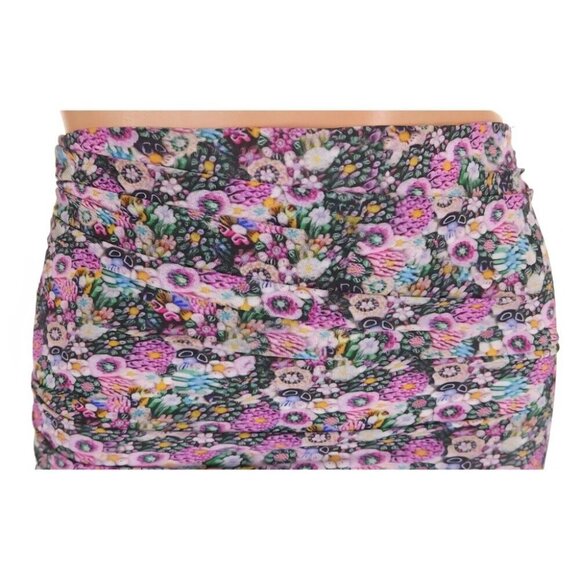 Isabel Marant Juno Fluid Mini Skirt Size 34 XS Multicolored $495 - Picture 4 of 14